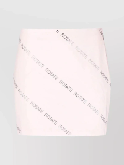 Rotate Birger Christensen Miniskirt In Pastel