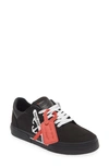 Off-white New Low Vulcanized Canvas Sneakers In Negro