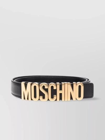 Moschino Belt In Black