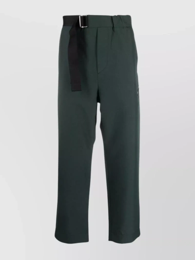 Oamc Kids' Regs Pants In Green Polyester In Grey