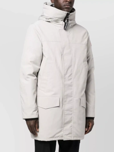 Canada Goose Langford Hooded Parka In White