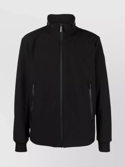 Woolrich Technical Bomber Jacket In Black