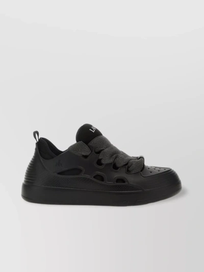 Lanvin Curb Xl Low-top Sneakers In Black