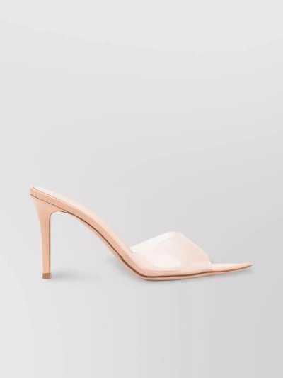 Gianvito Rossi Elle Heeled Sandals In Cream