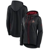 Fanatics Branded Black Arizona Coyotes Authentic Pro Rink Full-zip Hoodie In Black