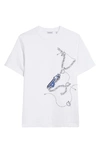 Burberry Graphic-printed Crewneck T-shirt In Knight Ip Pattern
