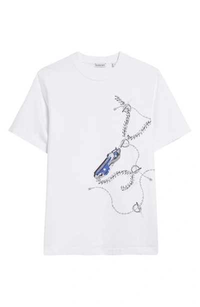 Burberry Knight Hardware Cotton T-shirt