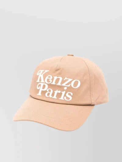 Kenzo Utility Logo Embroidered Cap In Pastel