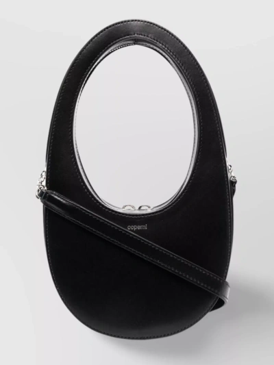 Coperni Mini Bag With Detachable Strap And Silver Hardware In Black
