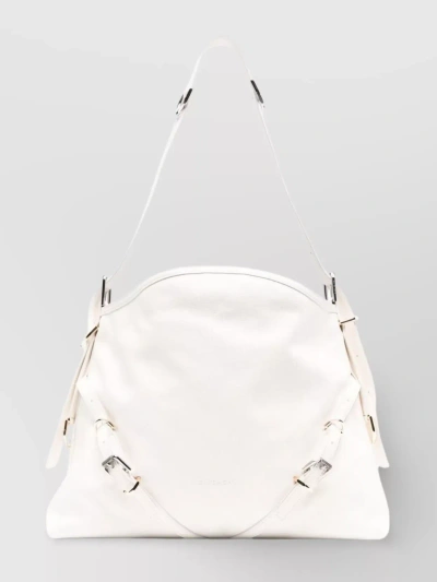 Givenchy Voyou Medium Bag In White