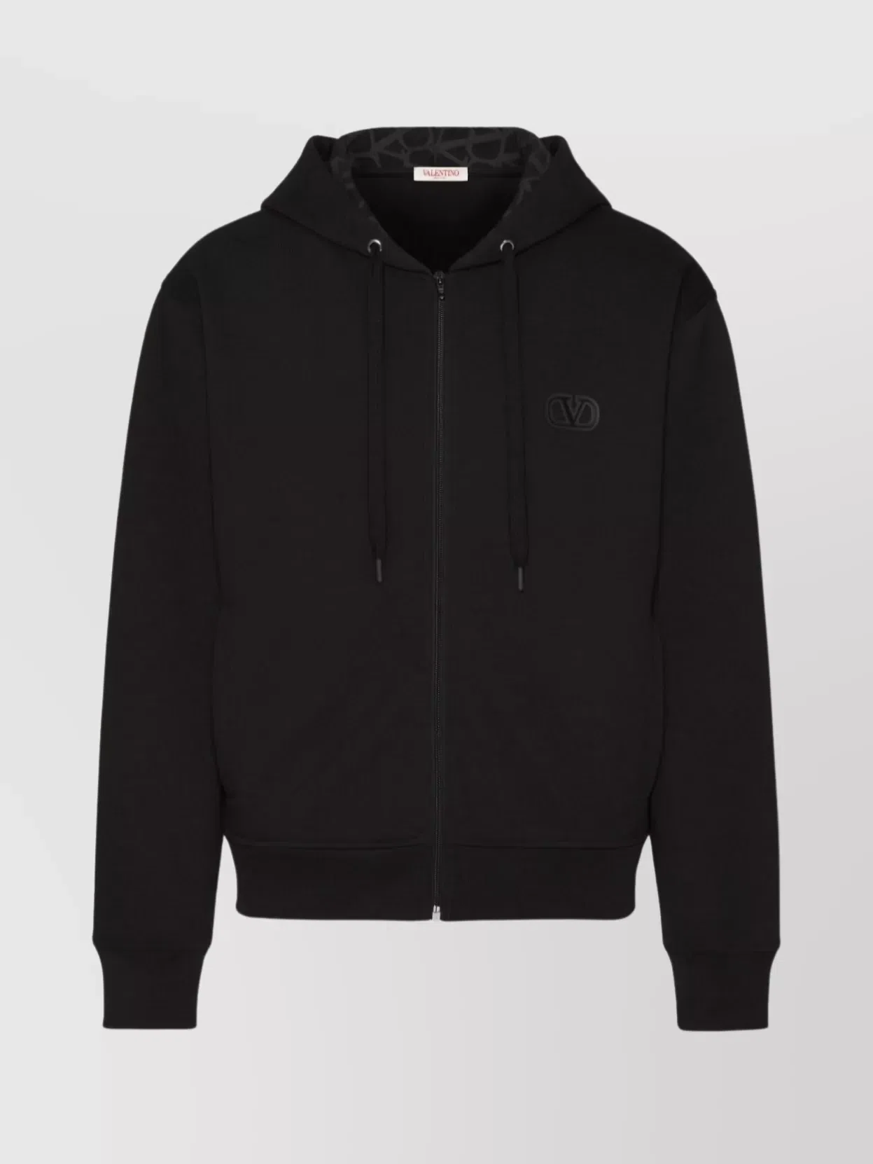 Valentino VLogo Signature zip-up sweatshirt - Black