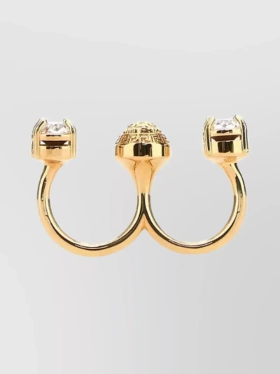 Versace Double Medusa Head Ring