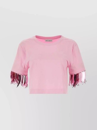 Paco Rabanne T-shirt In Pastel