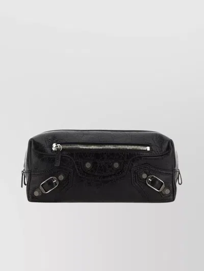 Balenciaga Le Cagole Beauty Case In Black