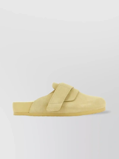 Birkenstock 1774 Nagoya Slippers With Suede Upper And Flat Sole