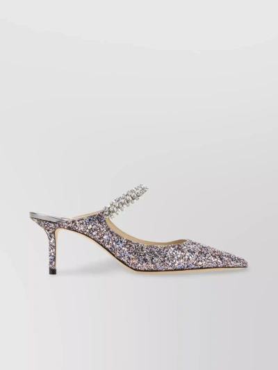 Jimmy Choo Bing 65 Glitter Pumps In Multicolor