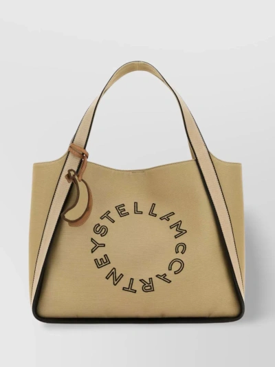 Stella Mccartney Stella Logo Handbag In Brown