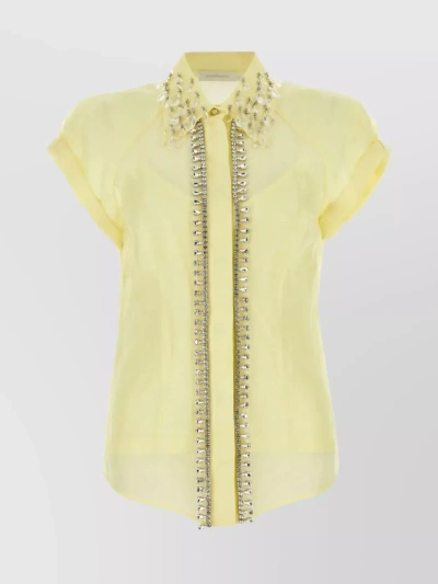 Zimmermann Shirts In Yellow