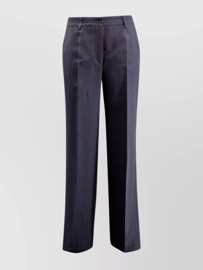 P.a.r.o.s.h Palazzo Trousers In Blue