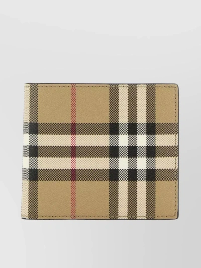 Burberry Bi-fold Wallet In Brown