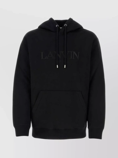 Lanvin Oversized Hoodie In Black