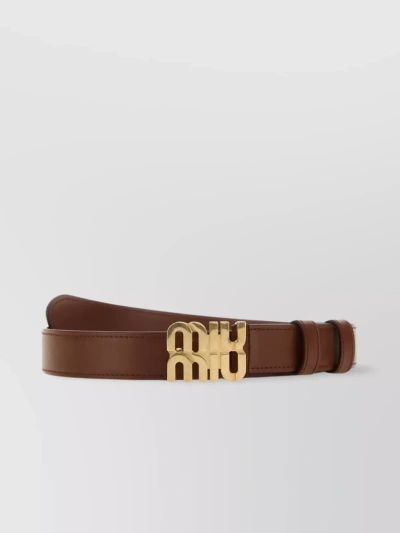 Miu Miu Belt In Brown