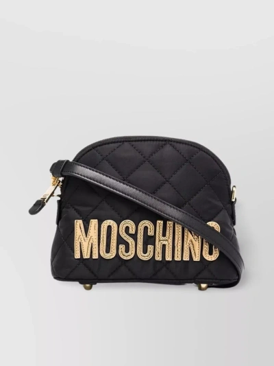 Moschino Shoulder Bag In Black