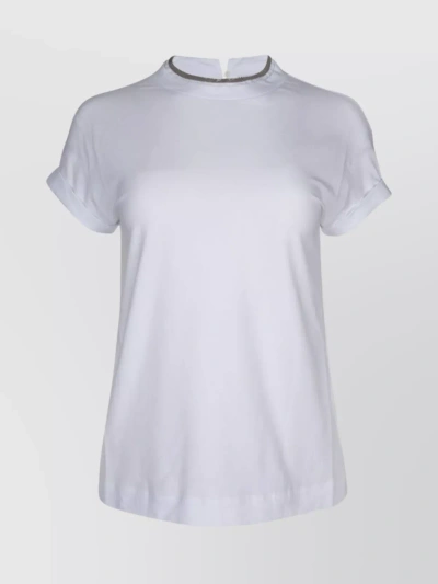 Brunello Cucinelli T-shirt In White