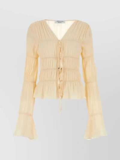 Blumarine Shirt In Beige