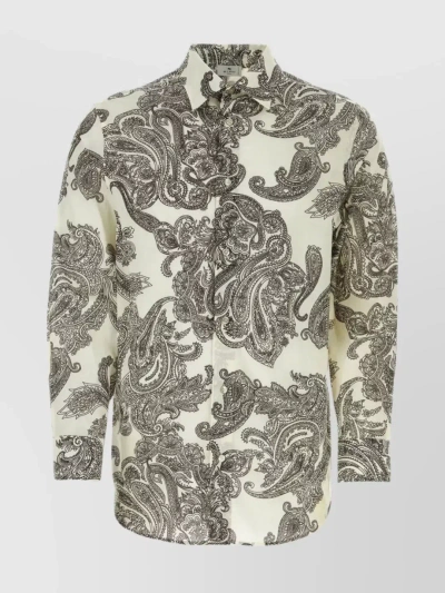 Etro Soho Muslin Shirt All-over Print In Multicolor