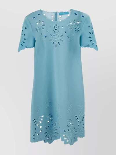 Ermanno Scervino Dress In Blue