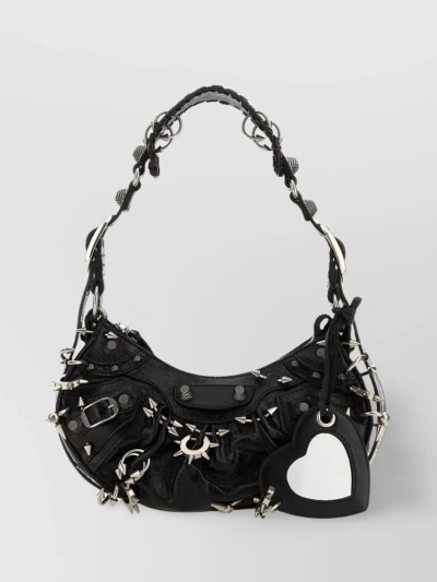 Balenciaga Le Cagole Xs Shoulder Bag In Black