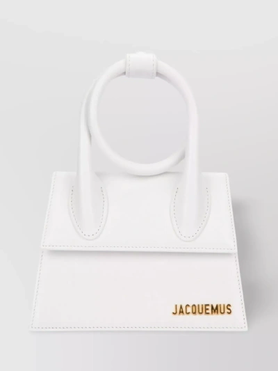 Jacquemus Le Chiquito Noeud Tote Bag In White