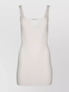 Jacquemus Sierra Cut-out Mini Dress In White