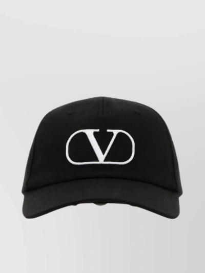 Valentino Garavani Curved Peak Cotton Cap