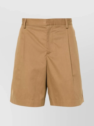 A.p.c. Crew Shorts In Beige