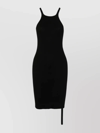 Rick Owens Drkshdw Cotton Tank Dress In Black