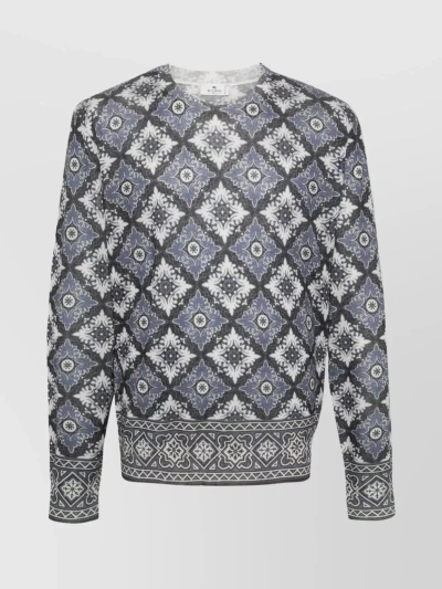 Etro Sweaters In Blue