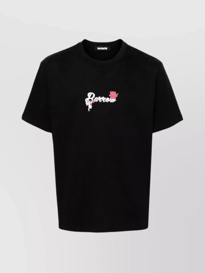 Barrow Logo Print T-shirt In Black