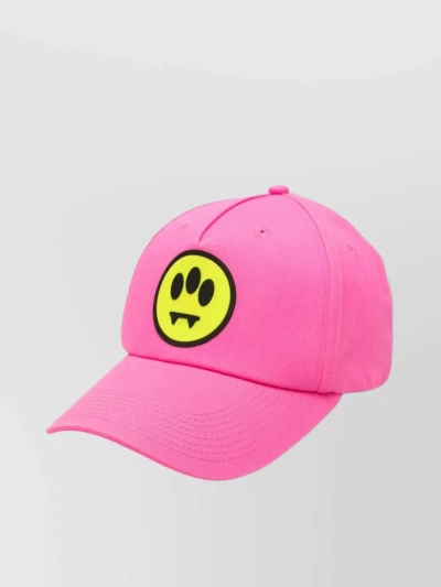 Barrow Appliqué-logo Baseball Cap In Hot Pink