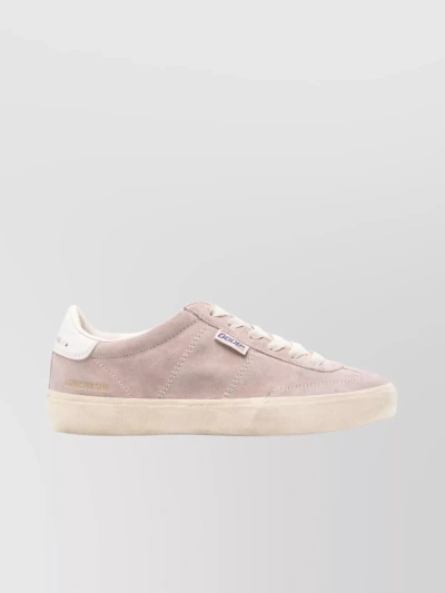 Golden Goose Soul Star Suede Sneakers In Pink