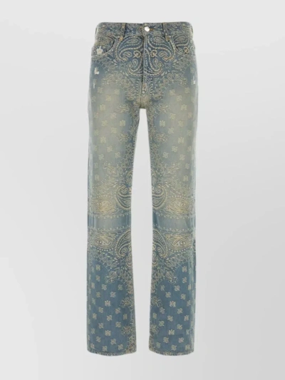 Amiri Jeans In Light Blue