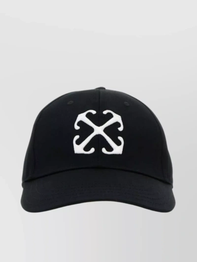 Off-white Hat In Black White