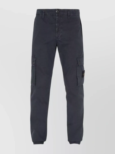 Stone Island Trousers In Grey