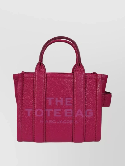 Marc Jacobs The Mini Leather Tote Bag In Fuchsia