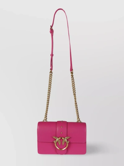 Pinko Love Simply 斜挎包 In Fuchsia