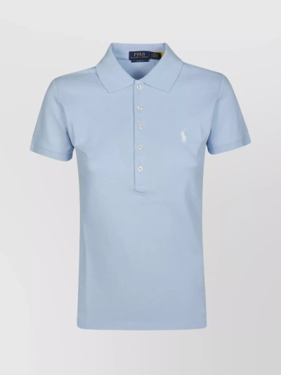 Polo Ralph Lauren Polo Shirt In Light Blue