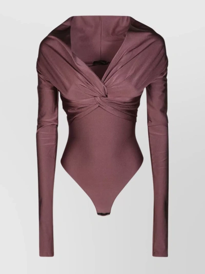 The Andamane Top In Mauve