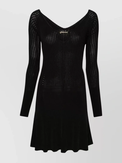 Jacquemus La Mini Robe Pralu Minidress In Black