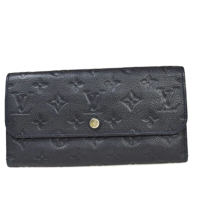 Pre-owned Louis Vuitton Virtuose Black Leather Wallet  ()